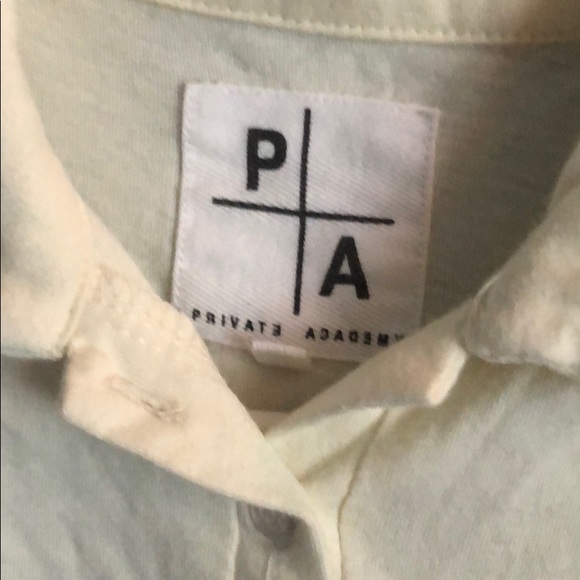 Crop Top Stripped Polo - Picture 3 of 3